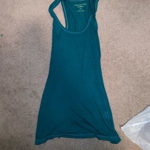 Blue/Green American Eagle tank top